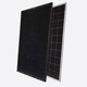 módulo fotovoltaico monocristalino / con dos cristales / negro