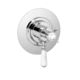 grifo monomando para ducha / encastrable / termostático / de metal cromado
