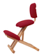 silla contemporánea / de haya / ergonómica con apoyo para las rodillas / para el sector profesional