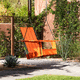 silla suspendida adirondack / contemporánea / de exterior / de cuerda