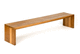 banco para jardín contemporáneo / de madera
