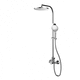set de ducha de pared / contemporáneo / con alcachofa / con rociador ajustable