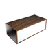 mueble de lavabo suspendido / de wengué / contemporáneo / sin puerta
