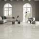 baldosa de gres porcelánico / pulida / brillante / de interior