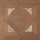 parquet multicapa / de roble / envejecido / para pegar