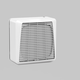 ventilador extractor / axial / de pared / residencial