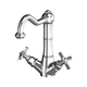 grifo monomando para lavabo / de repisa / de metal / de baño