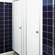 cabina sanitaria para ducha / laminada / de aluminio anodizado / para interior
