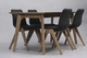 mesa de comedor contemporánea / de roble / de madera maciza / rectangular