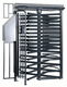 torniquete de seguridad / de metal / para edificio público