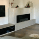 chimenea de bioetanol / encastrable / adosada / sin conducto
