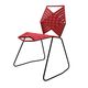 silla contemporánea / de interior / de acero / apilable