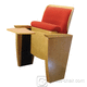 silla de auditorio contemporánea / de interior / madera / de contrachapado