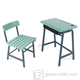 conjunto de mesa y silla contemporáneo / de acero / de polipropileno / para niños