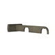 soporte de pared doble / para cortinas / de metal