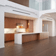 cocina contemporánea / de roble / de bambú / de cerámica