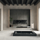 mueble de baño contemporáneo / para uso residencial / de madera / de Corian®