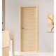 puerta de interior / de madera maciza / abatible / ciega