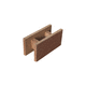 bloque de encofrado de poliestireno / de madera cemento / para muro / modular