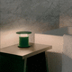 lámpara de mesa / portátil / de aluminio / de policarbonato