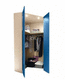 armario esquinero / contemporáneo / de madera / con puertas batientes