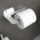 dispensador de papel higiénico de pared / de metal / para el sector profesional