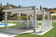 pérgola autoportante / de madera