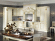 cocina de estilo / de madera / con asas / lacada