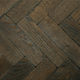 parquet macizo / de roble / envejecido / patinado