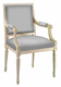 sillón de estilo Luis XVI / jacobino / de poliuretano