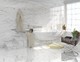 baldosa de gres porcelánico / brillante / de baño / de pared