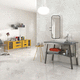 baldosa de gres porcelánico / envejecida / de interior / de baño