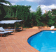 baldosa de exterior / para playa de piscina / de suelo / de terracota