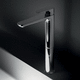 grifo monomando para lavabo / de repisa / de latón cromado / de baño