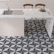 baldosa de gres porcelánico / mate / de interior / para cocina