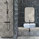 baldosa de cerámica / brillante / de interior / de baño