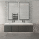 baldosa de gres porcelánico / brillante / de interior / de baño