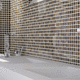 mosaico de gres porcelánico / brillante / de interior / de baño