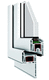 perfil para puerta de PVC