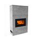 estufa de leña / 0 - 5 kW / 9 kW / de suelo