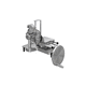 rebanadora de jamón / automática / profesional / con hoja circular