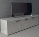 mueble de televisión contemporáneo / modular / con 3 puertas / de madera