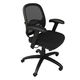 silla de oficina contemporánea / de malla / de tejido / tapizada