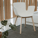 silla de visita contemporánea / de interior / de plástico / de plástico reciclado