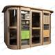 sauna para uso residencial / de madera / de interior