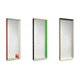 espejo de pared / contemporáneo / rectangular / de fresno