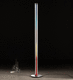 columna luminosa contemporánea / de aluminio / de aluminio pulido / de Pyrex®