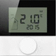 termostato para calefacción por suelo radiante / digital / programable / de pared