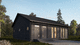 casa prefabricada / ecológica / contemporánea / de 1 planta