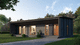 casa prefabricada / ecológica / contemporánea / de 1 planta